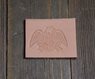 Vintage Craftool Co.  USA Leather Stamp Liberty Eagle 8348 Leathercraft Tool 2