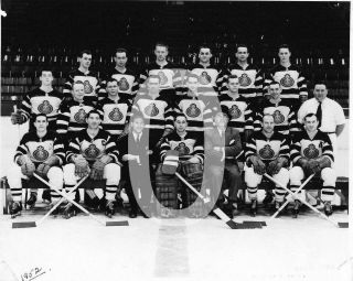 1951 - 52 Montreal Royals Reprint Hockey Team Photo
