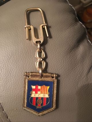 Barcelona Fc Vintage Keyring