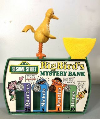 Vintage 1976 Sesame Street Big Bird 
