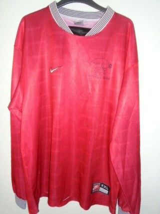 Vintage Nike Fribourg Fsg Avry Rose Shirt Xxl Switzerland Swiss Long Sleeve
