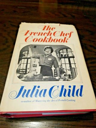 Vintage 1968 The French Chef Cookbook Julia Child Hard Cover Book Club Edition