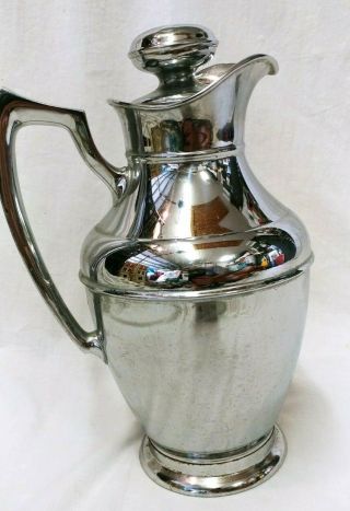 Vintage Stanley Landers Frary & Clark Coffee Pitcher Jug Thermos Caraffe - 11 " T