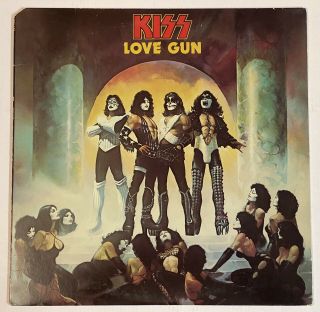 Kiss: Love Gun,  Vintage Vinyl Lp,  1977 (casablanca,  Nblp 7057) Vg Cond