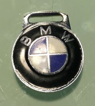 Vintage Bmw Cars - Metal Enamel Keyring Tab - Keyfob