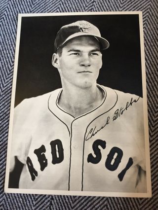 Chuck Stobbs Boston Red Sox 1940 