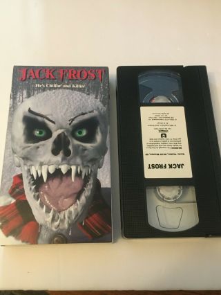 Jack Frost Horror Vintage Vhs - Jack Frost Vhs Horror Film