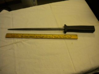 Vintage Gerber Knife Sharpening Steel 10 " Rod