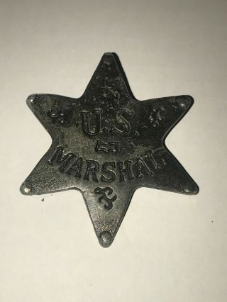 Us Marshal Obsolete Vintage Badge
