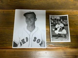 Gus Niarhos Press Photos (2) The Sporting News Tsn Boston Red Sox