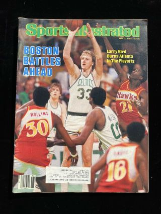 Sports Illustrated – May 2nd,  1983 - Larry Bird - Boston Celtics