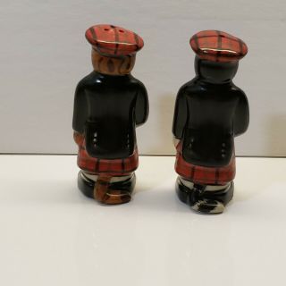 Scottish Cats In Kilts Vintage Anthropomorphic Salt And Pepper Shakers 3