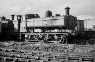 35mm Railway Negative: Withdrawn Pannier 6713 At Swindon Dump C1958 27/686/a