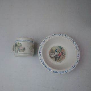 Vtg Peter Rabbit And Friends Child 