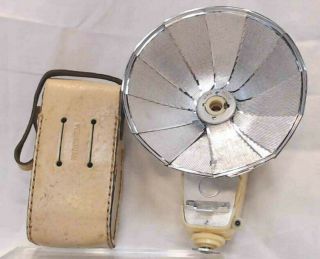 Vintage Alpex Deluxe Swivel Flash Gun (for Fan Bulb Camera) B.  C.  type 2