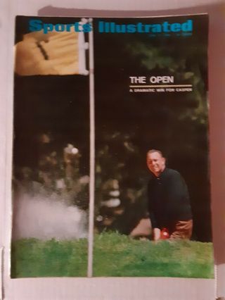 June 27 1966 Sports Illustrated Us Open Golf Issue Billy Casper No Mailing Label