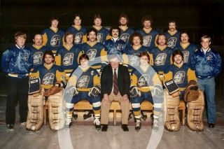 1981 - 82 Ihl Flint Generals Hockey Reprint Team Photo (5x7)