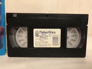 Fisher Price It’s A Dog’s Life VHS Tape 1988 High Tops Video Vintage Volume 1 2