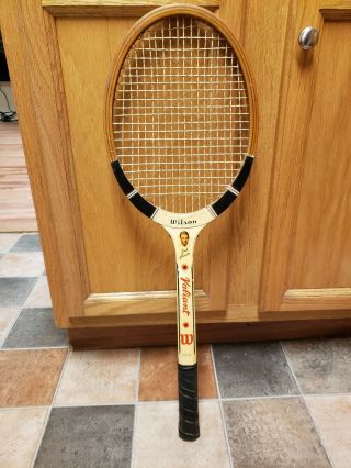 Wilson Jack Kramer Pro Staff Wood Tennis Racquet Vintage Sports With Racket Bag
