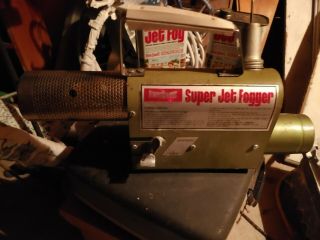 Vtg Green Bernz O Matic Jet Fogger - Propane - Rochester,  Ny - Mosquitos/insects