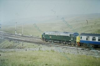 Railway Train Slide 35mm Class 40 Diesel Locomotive No 40102 (s44 7c)