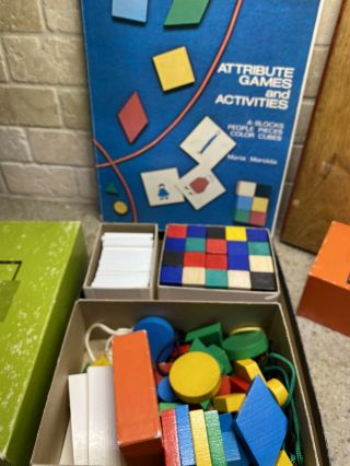 Vintage Complete Teaching Kit Of Attribute Activities For Stem Concepts