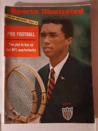 August 29 1966 Sports Illustrated Arthur Ashe Tennis No Mailing Label