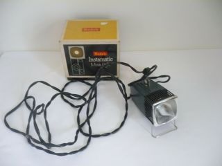 Vintage Kodak Instamatic Movie Light Model 1 W/box - No.  D375