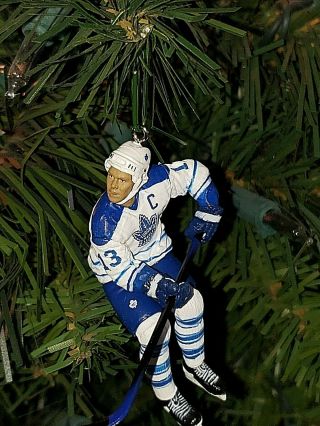Mats Sundin Toronto Maple Leafs Hockey Nhl Xmas Ornament Tree Holiday Vtg Jersey