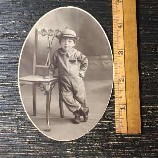 Snapshot Vintage Photo Found Photograph Little Boy A151