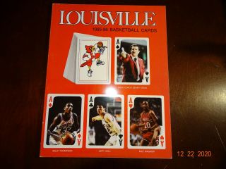 1986 University Of Louisville Basketball Media Guide