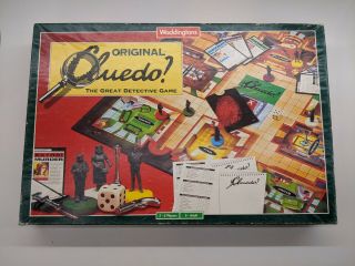 Waddingtons Cluedo Classic Detective Board Game Vintage 1996 Complete