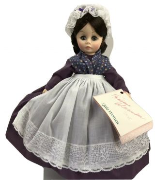 Madame Alexander Doll 12 Inch Marme 1209 Purple Dress Little Women Storyland Box