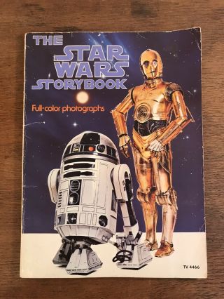 Vintage 1978 The Star Wars Storybook Picture Book Scholastic