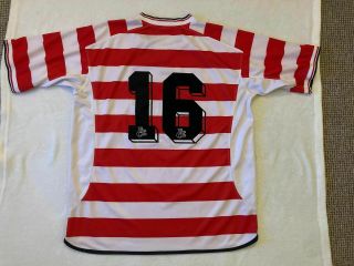 Energie Cottbus - Vintage 2003 - 04 Match Worn / Player Issued Football Shirt - Xl