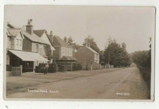 Ascot London Road Berkshire Wha 1865 Vintage Rp Postcard 333c