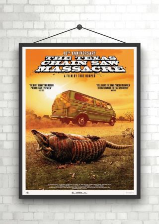The Texas Chainsaw Massacre Vintage Classic Movie Poster Art Print A0 A1 A2 A3