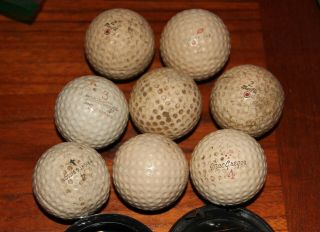 Vintage Golf Balls Air - Flite Maxfli/dunlop Wright&ditson Macgregor,  Wilson - Jet.