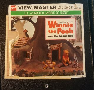 Winnie The Pooh Walt Disney Vintage View - Master Reel Pack B362 With Booklet