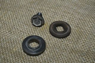 Vintage Black & Decker Circular Saw Model 7308 Retaining Bolt And Washers