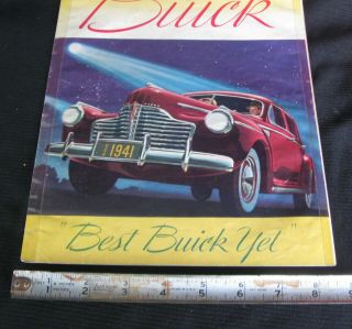 1941 Buick Dealer Sales Brochure