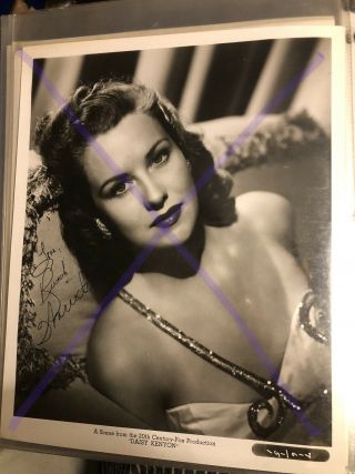 Ruth Warrick Signed Photo Vintage 8x10