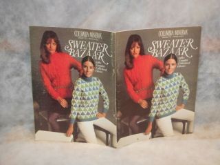 Vintage (1969) Columbia - Minerva® Book 771 Sweater Bazaar