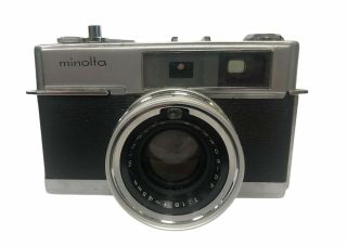 Minolta Rokkor - Pf Hi - Matic 7 1:18 F=45mm Vintage Camera Rangefinder