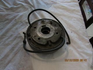 Vintage Magneto Flywheel Late 50s Omc Evinrude 7.  5 Hp Outboard Engine Motor Part