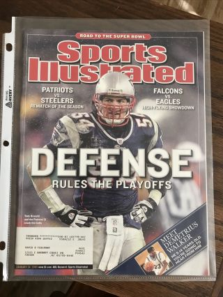 Sports Illustrated Tedy Bruschi Cover: Arizona Wildcats & England Patriots