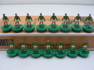 Subbuteo Vintage Boxed Rugby Team Ireland / South Africa Ref 4 Plenty Of Pics.
