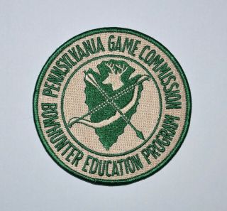 Pa Patch Pennsylvania Game Commission Bowhunter Deer Hunting Archery Bow Arrow