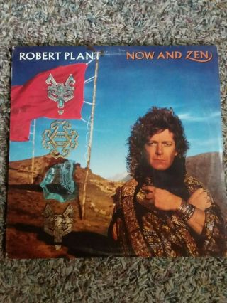 1988 Robert Plant " Now And Zen " Vintage Vinyl Record Album