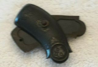 Vintage Iver Johnson Arms Small Frame Owl Pistol Grips and Screw 3